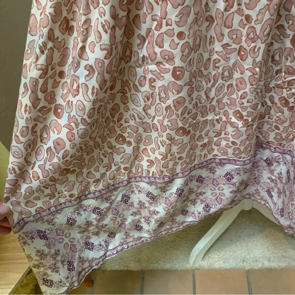 Mauve bohemian sundress mid length - Picture 11 of 11